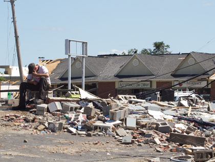 tornadoes in the south april 2011. Dozens of tornadoes devastated